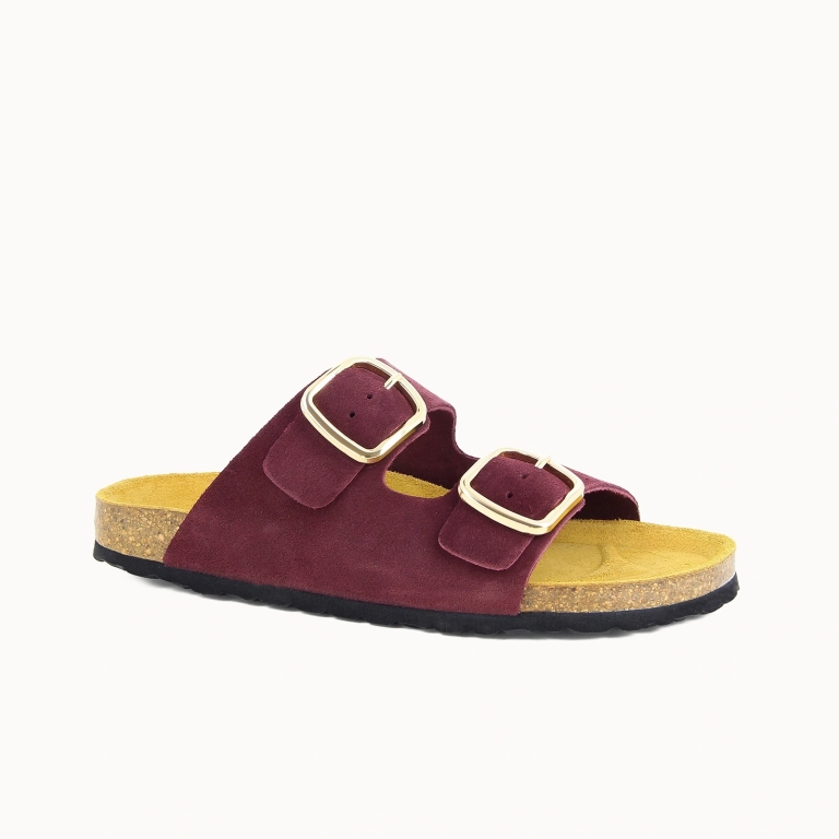 MULE JELICA Burgundy