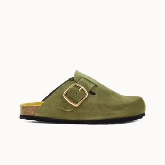 Damen-Clog NELA – Leder | Soir & Matin